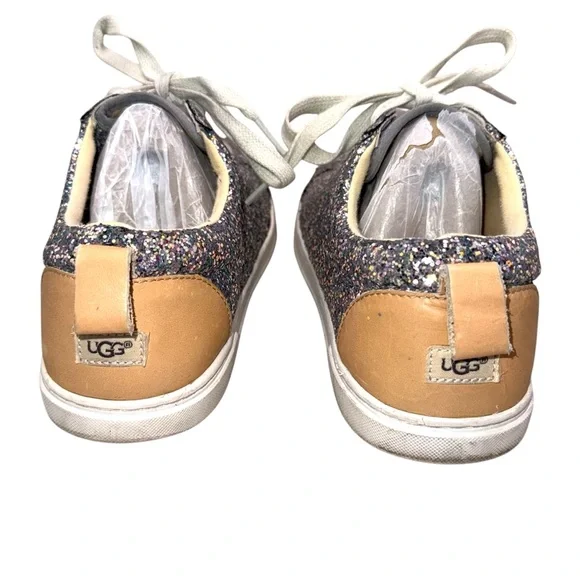 UGG KARINE CHUNKY GLITTER SILVER MULTI SHOES Women’s 10 - Picture 8 of 12